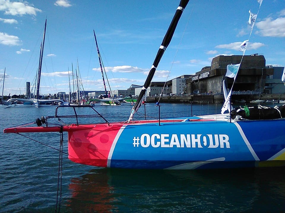 L'IMOCA 11th Hour Racing à Lorient pour le Défi Azimut 2022